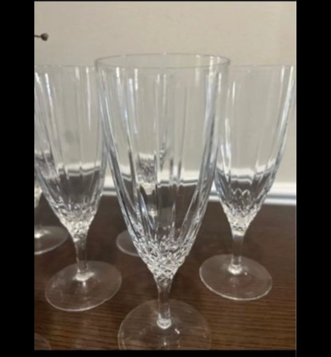 Waterford crystal glasses - Image 1