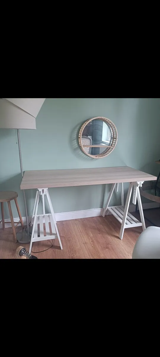 Adjustable Desk & Swivel Chair - Image 2