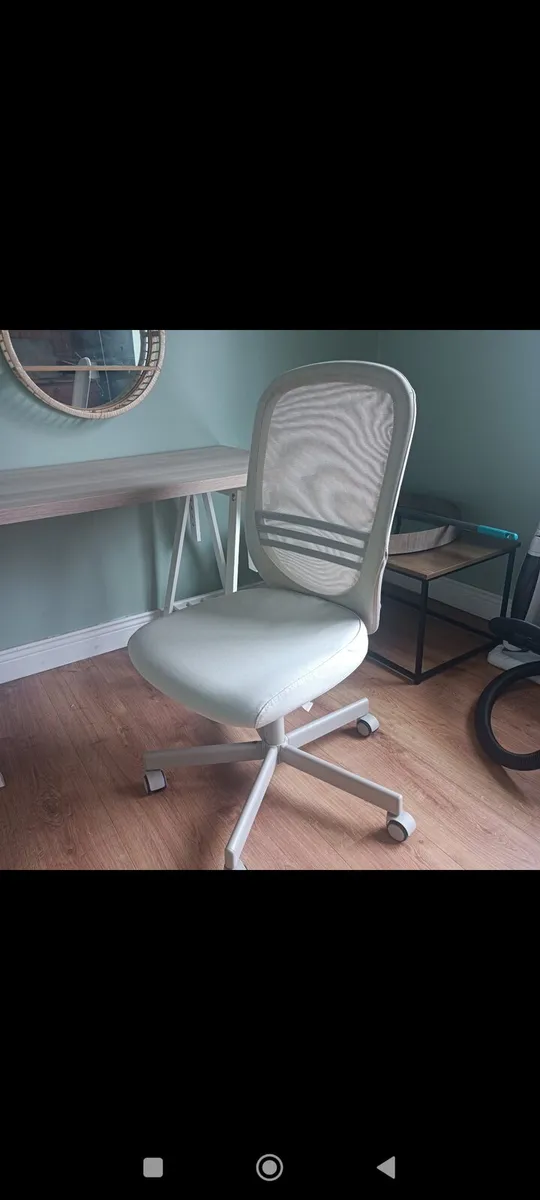 Adjustable Desk & Swivel Chair - Image 3