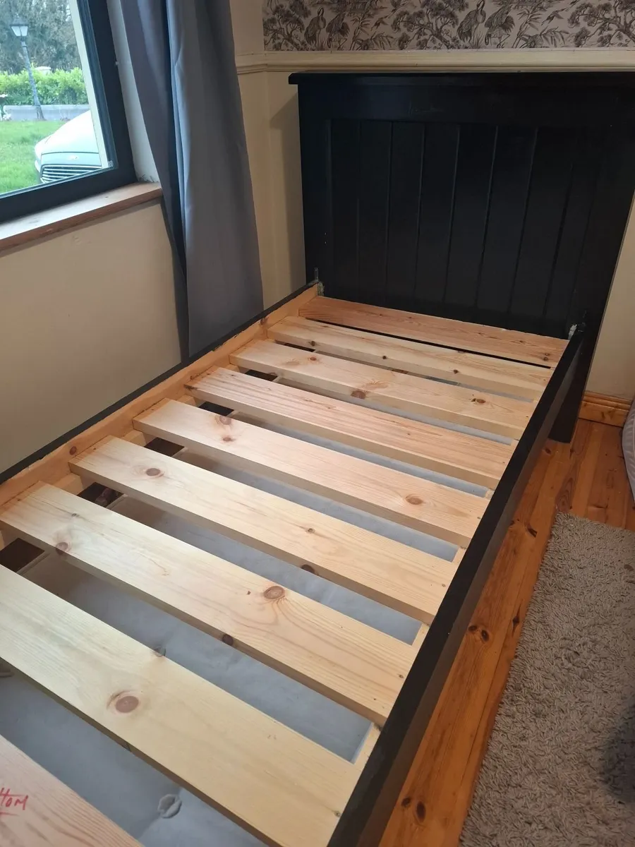 BLACK SINGLE BED - Image 2