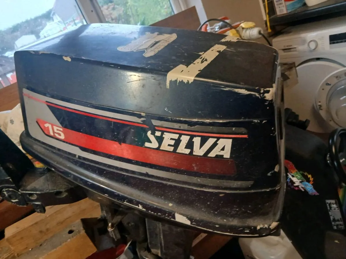15hp Longshaft Selva 2-stroke outboard - Image 3