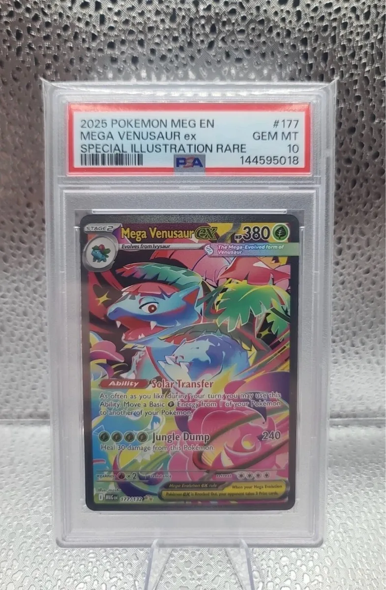 🔥PSA 10 Mega Venusaur ex illustrator rare🔥 - Image 1