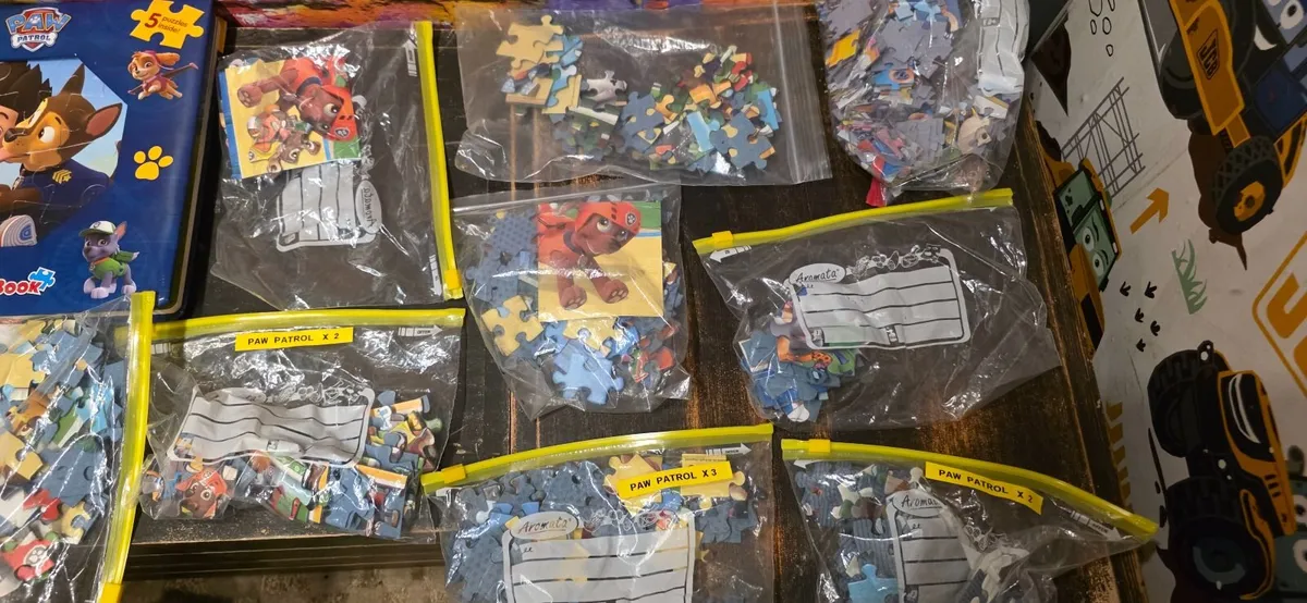 14 x Paw Patrol puzzles - Image 3