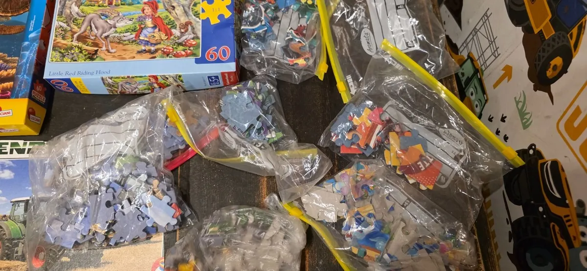 10 x kids puzzle - Image 2