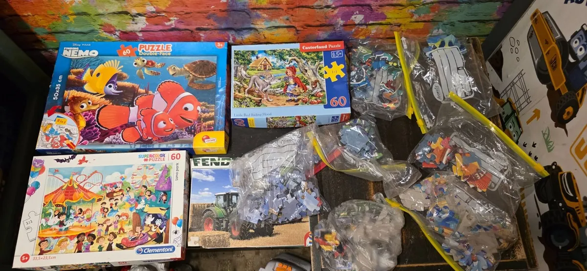 10 x kids puzzle - Image 1