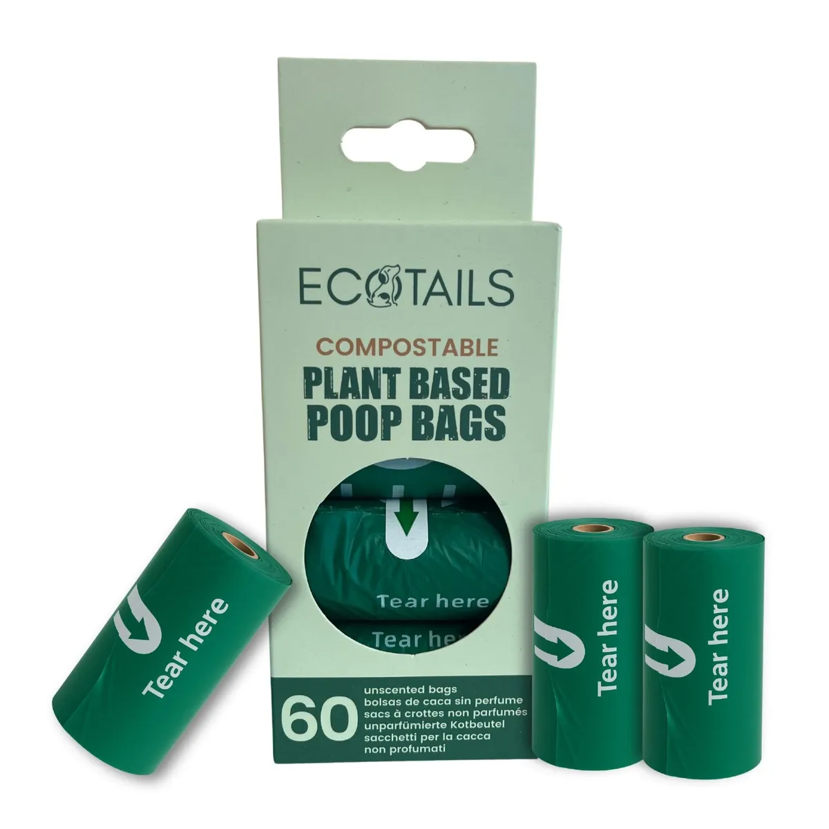 Ecotails Dog Poo Bags Strong, Leakproof & Large - Image 4