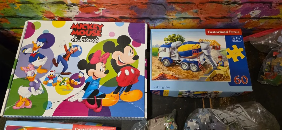 8 x kids puzzle - Image 2