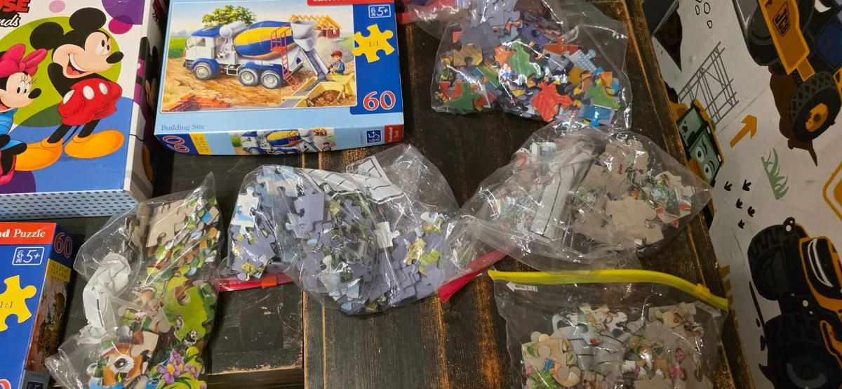 8 x kids puzzle - Image 4