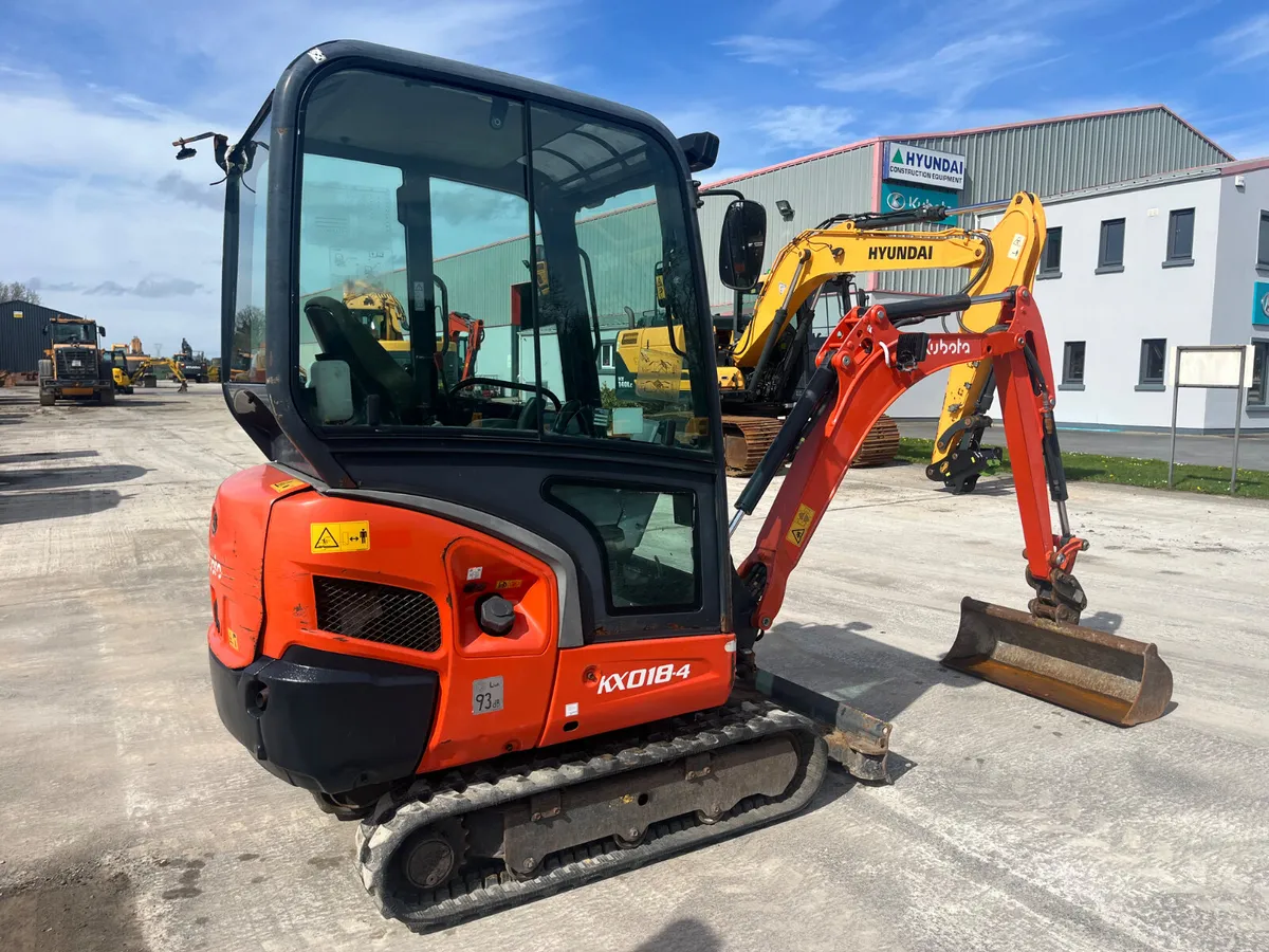 2017 Kubota KX018-4 - Image 4