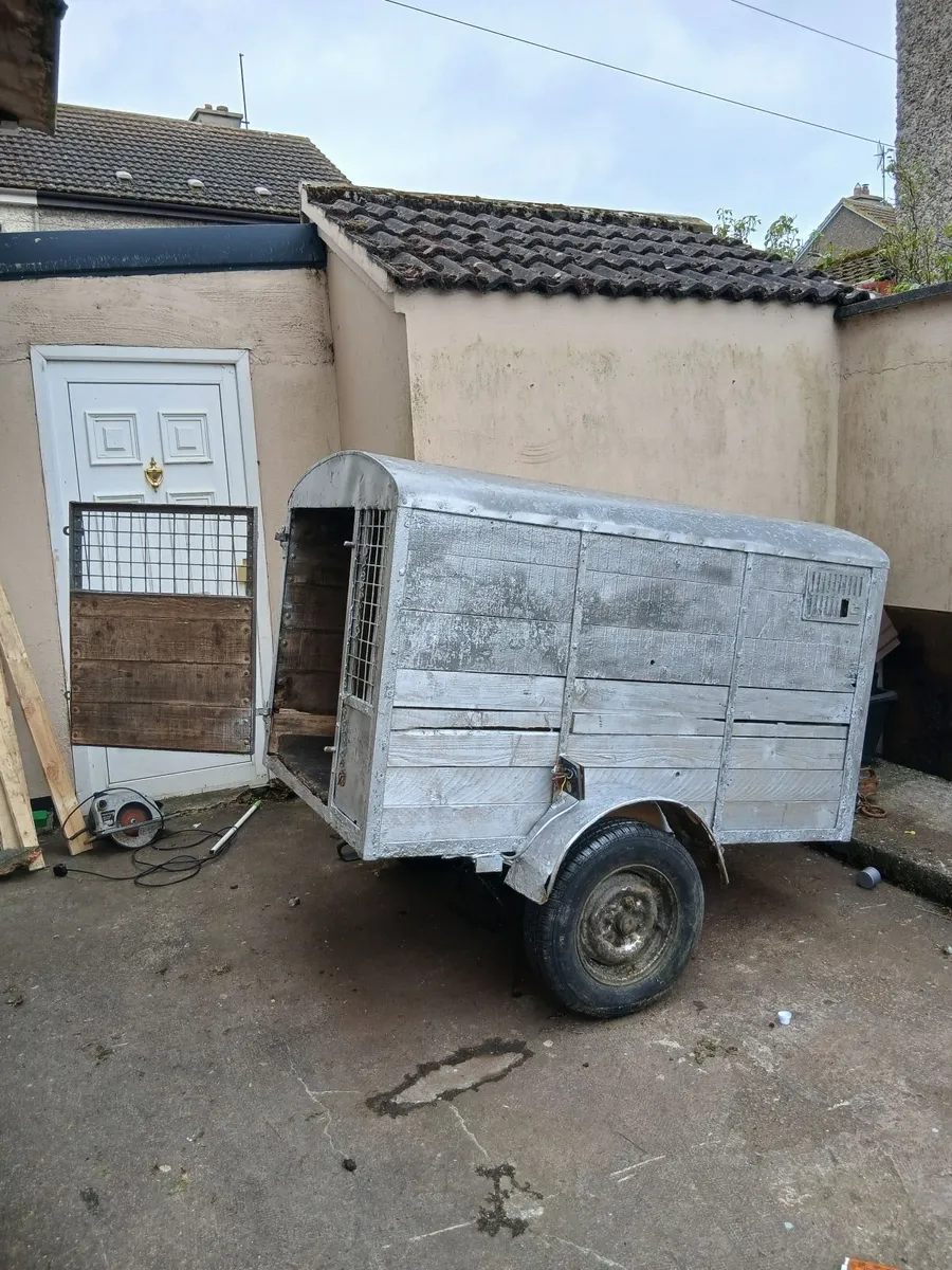 Big dog trailer all working good no offers - Image 3