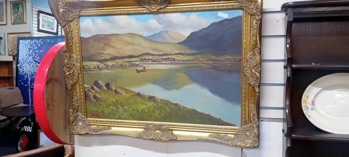 Large Original "Galway" Oil On Canvas - Image 1