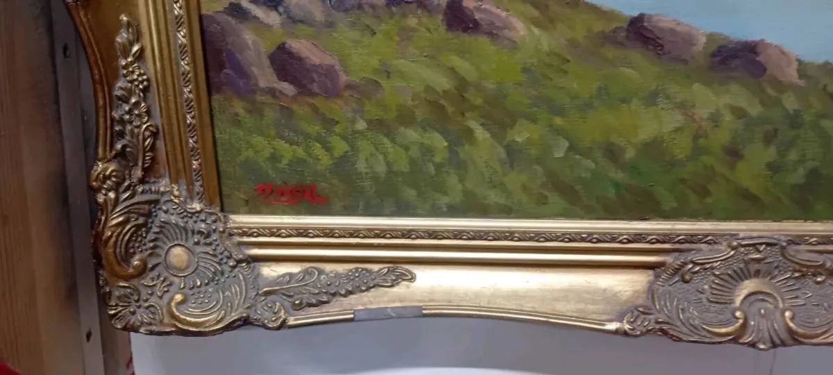 Large Original "Galway" Oil On Canvas - Image 3