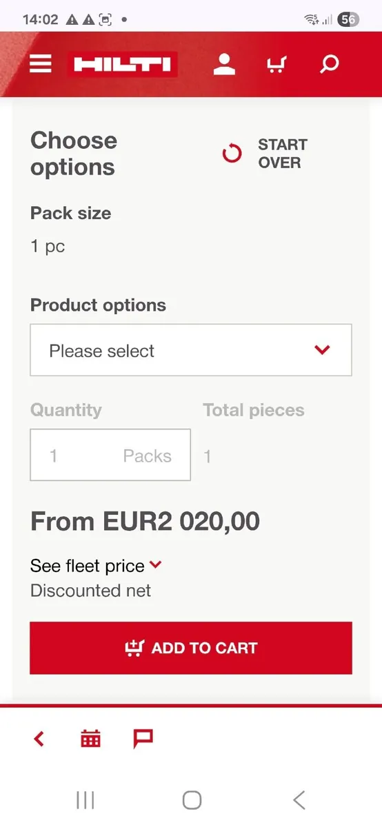 HILTI TE56/warranty 6-months/receipt - Image 3