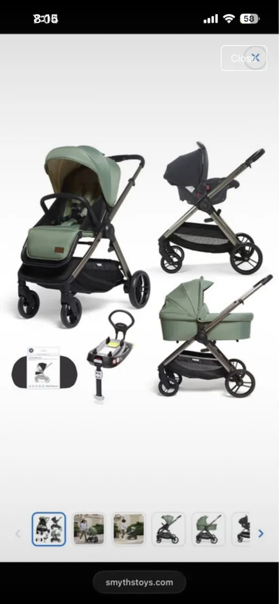 Deft buggy travel system
