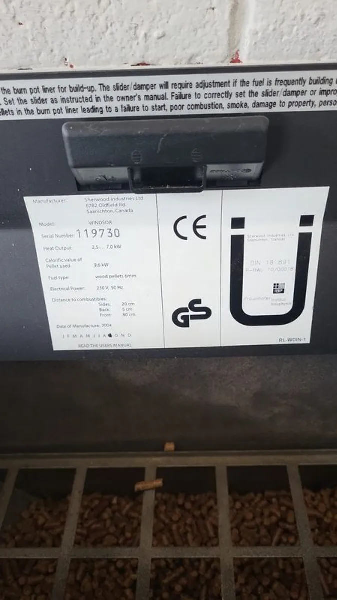 Enviro Windsor Pellet Stove - Image 2