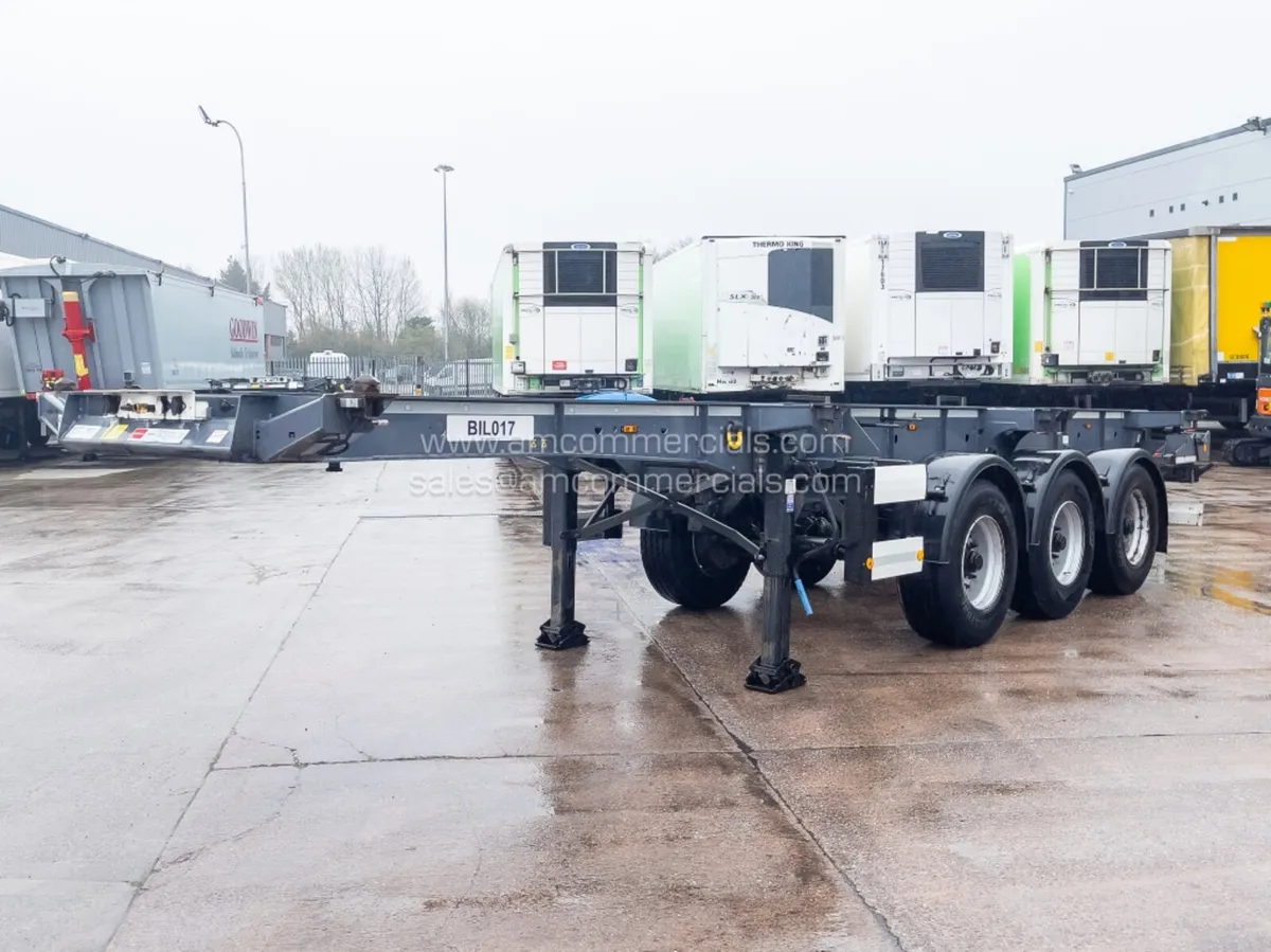 2020 KRONE SLIDING SKELETAL TRAILER - Image 3