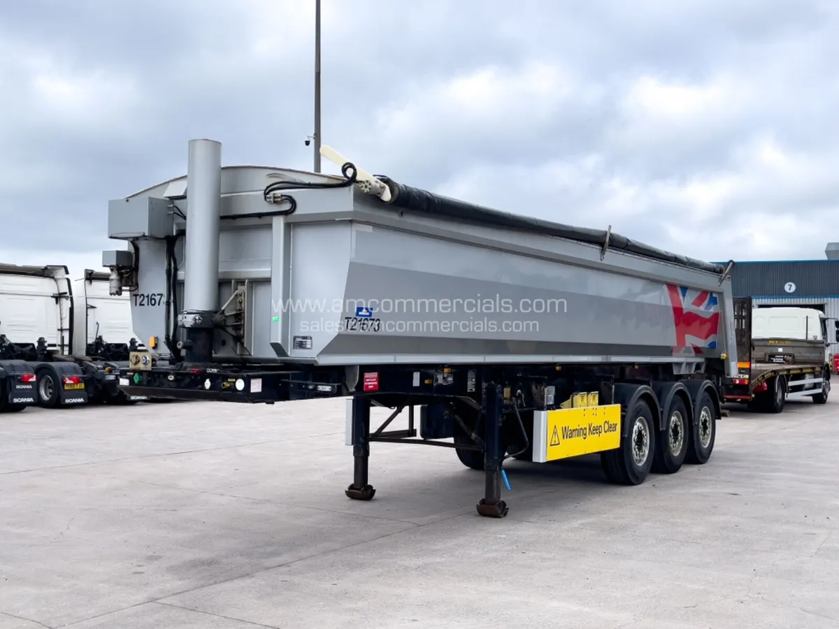 2017 WILCOX ALLOY AGGREGATE TIPPING TRAILER - Image 3