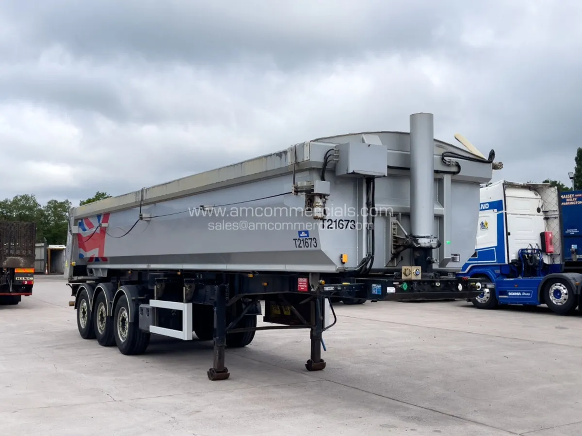 2017 WILCOX ALLOY AGGREGATE TIPPING TRAILER - Image 1