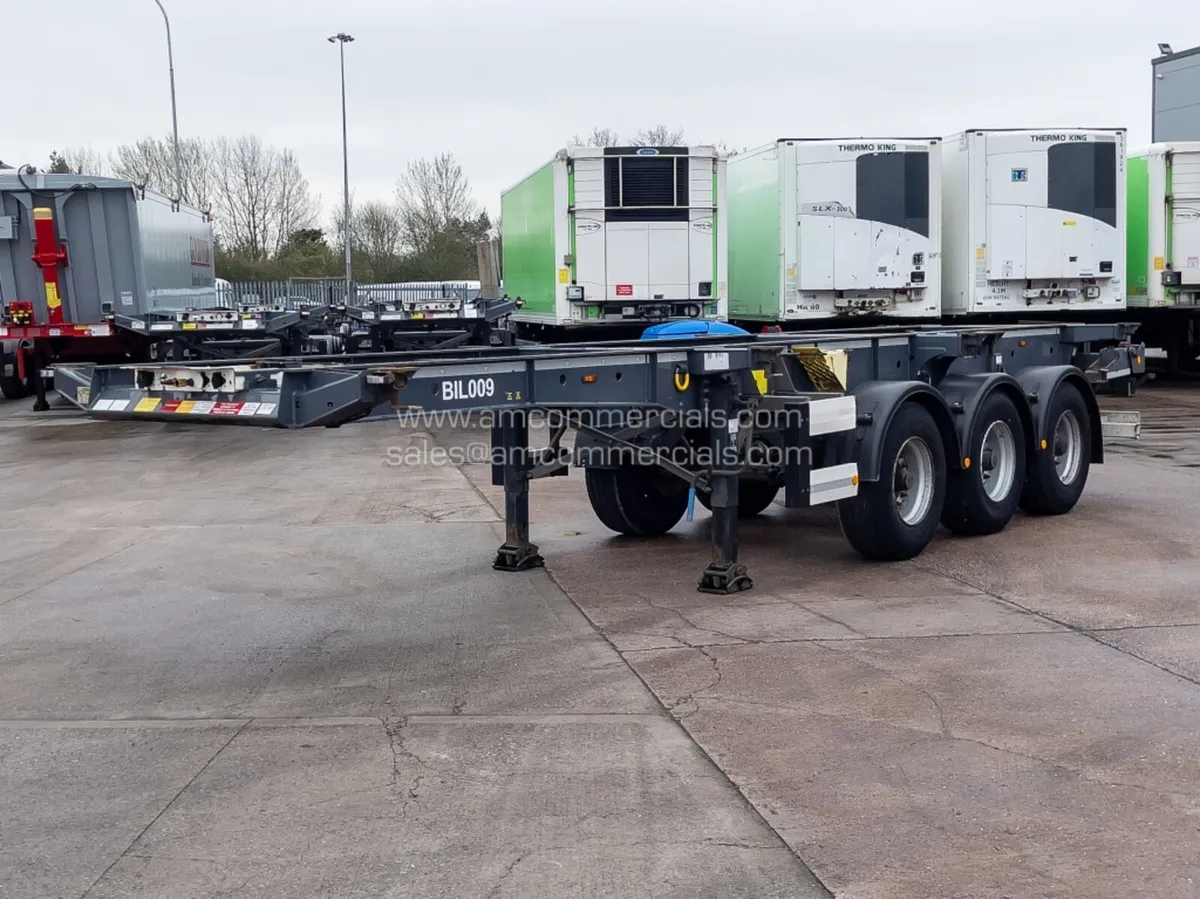 2019 KRONE SLIDING SKELETAL TRAILER - Image 3