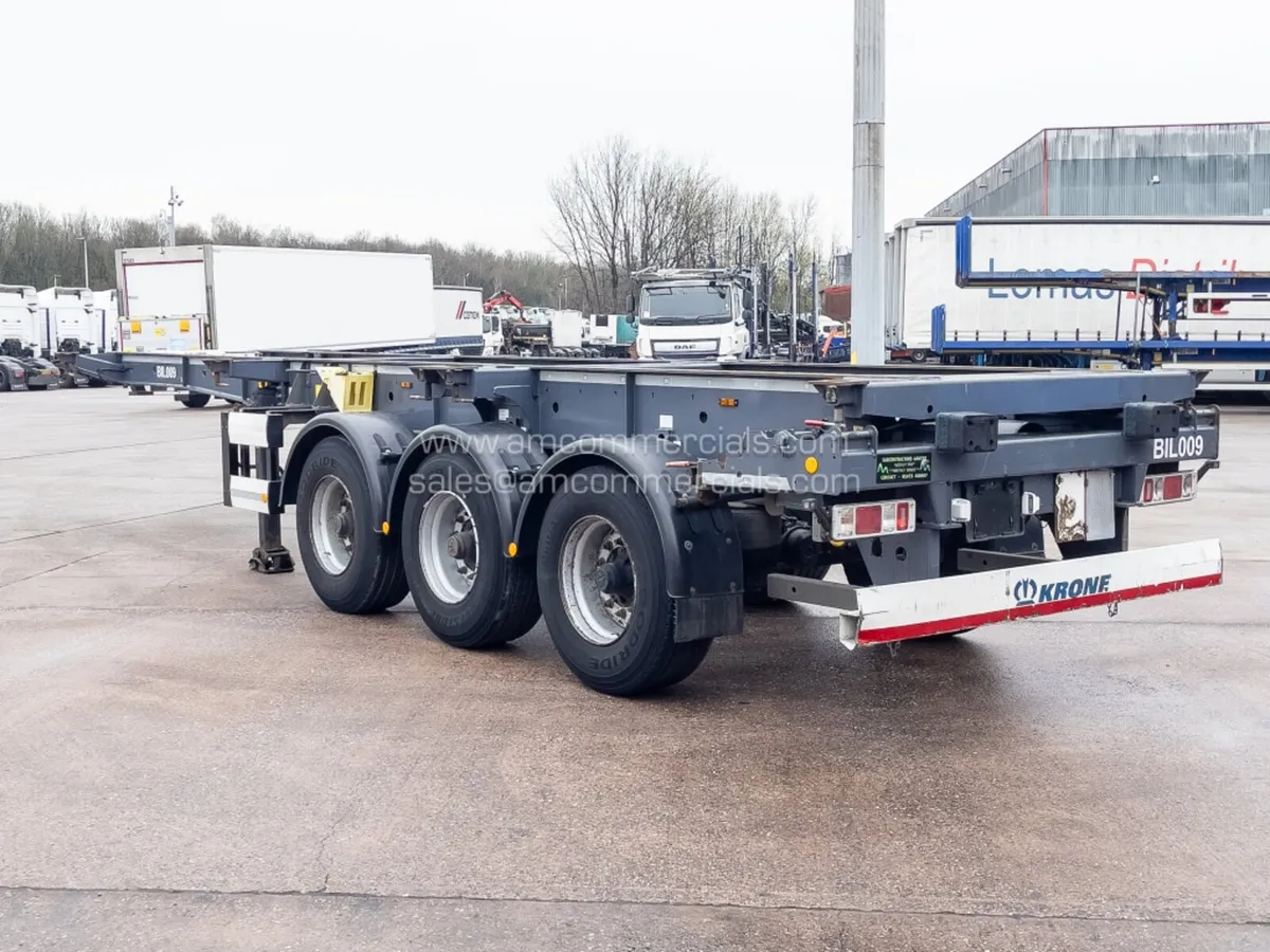 2019 KRONE SLIDING SKELETAL TRAILER - Image 4