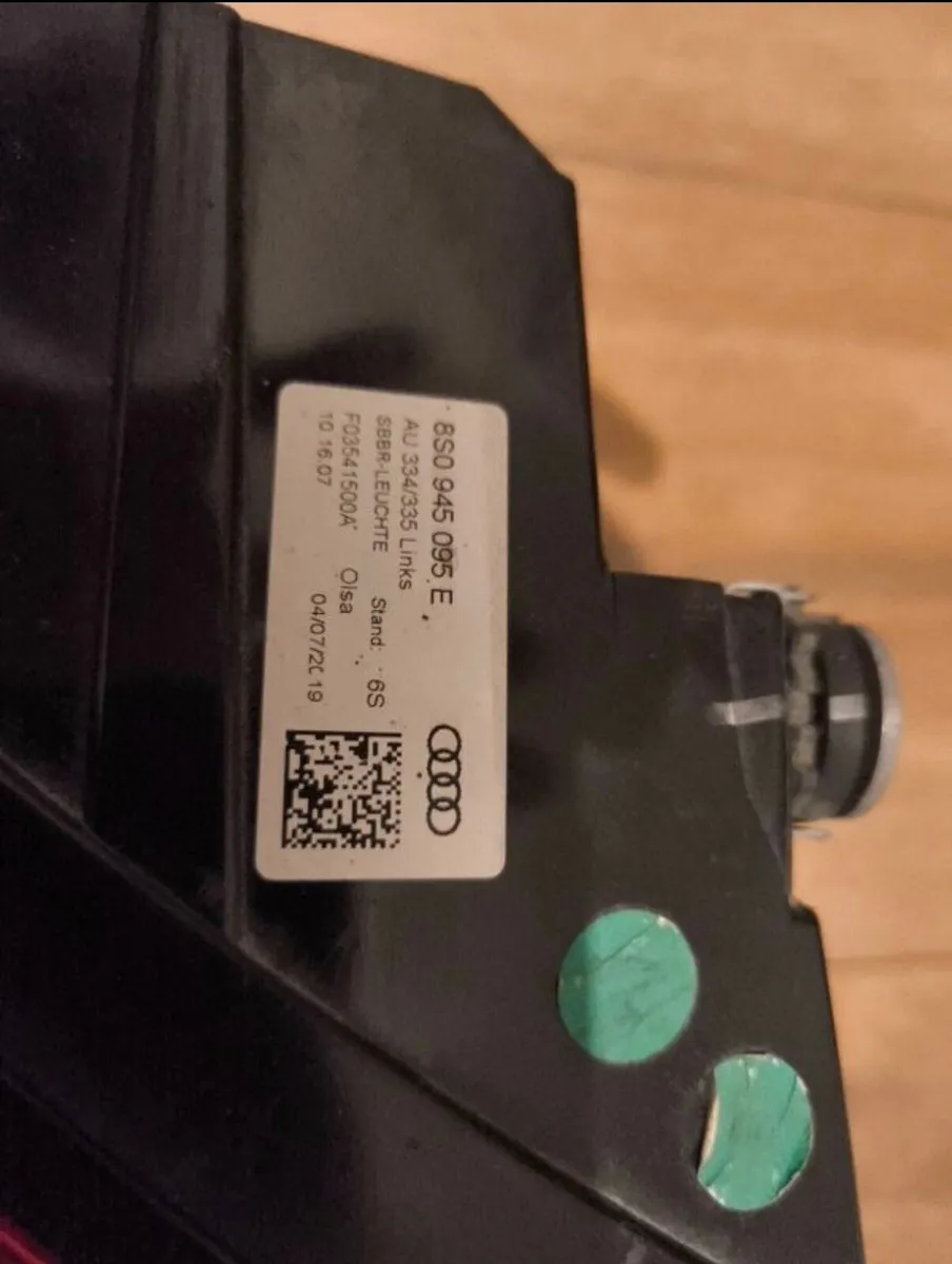 AUDI TT Mk3 Rear Left & Right Led Lights(Pair) - Image 3