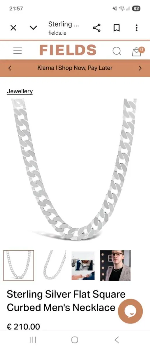 Sterling Silver chain - Image 2