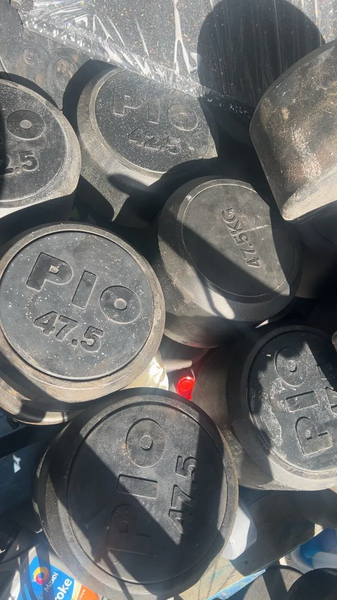 dumbbells €2 per kgs sizes in photos - Image 3