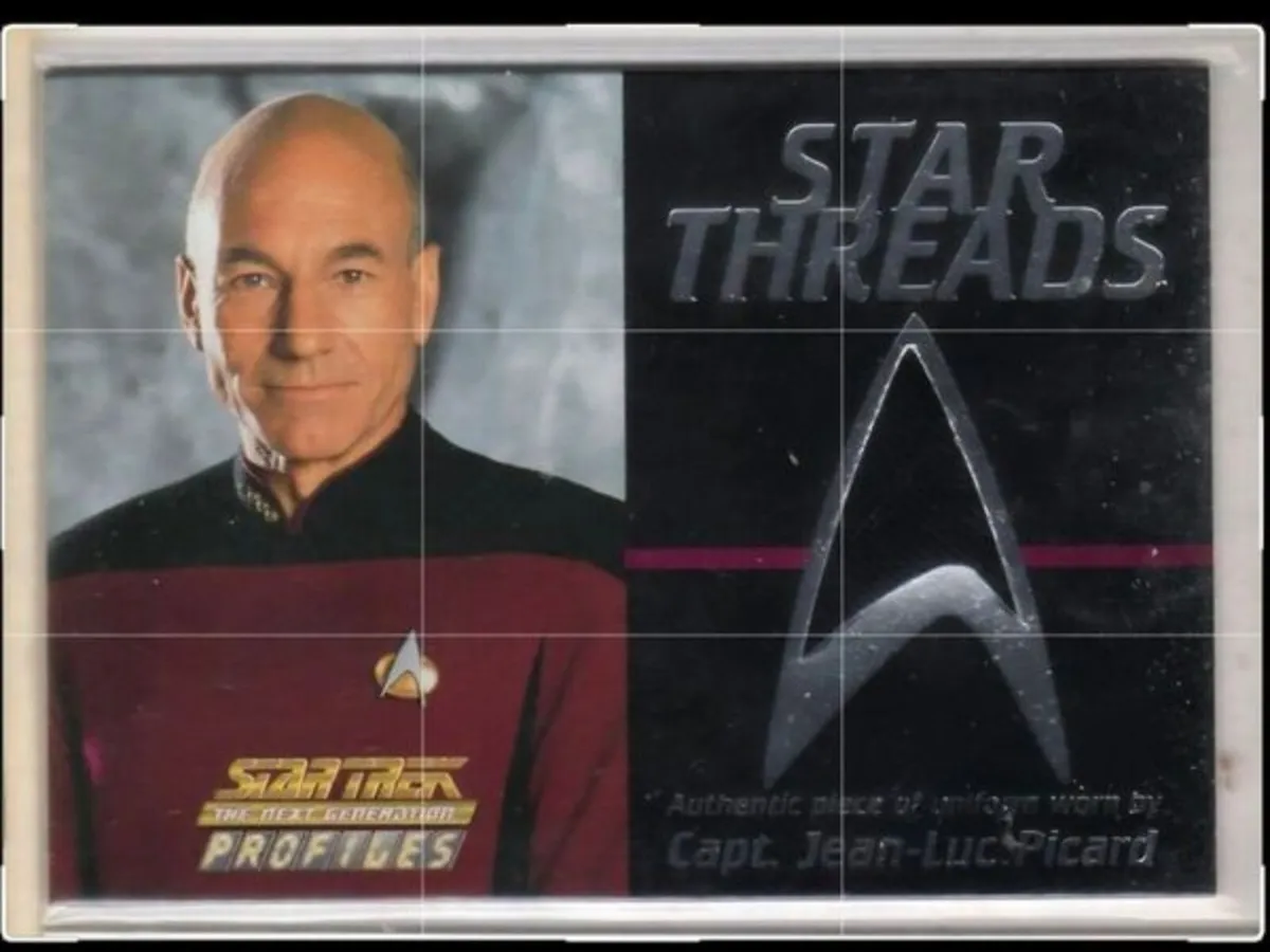 Jean Luc Picard  star trek uniform piece - Image 1