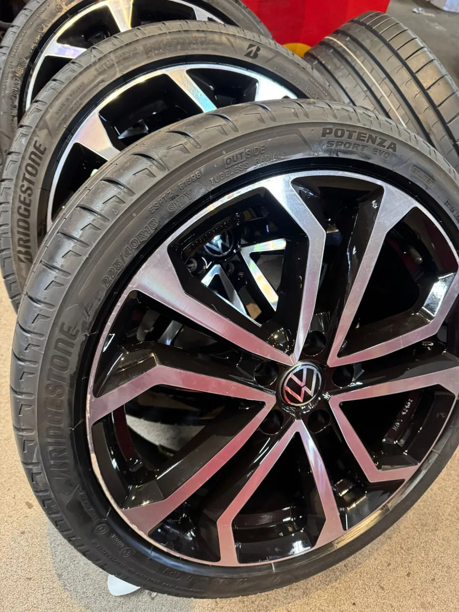 NEW 17'' VW golf wheels - Image 1