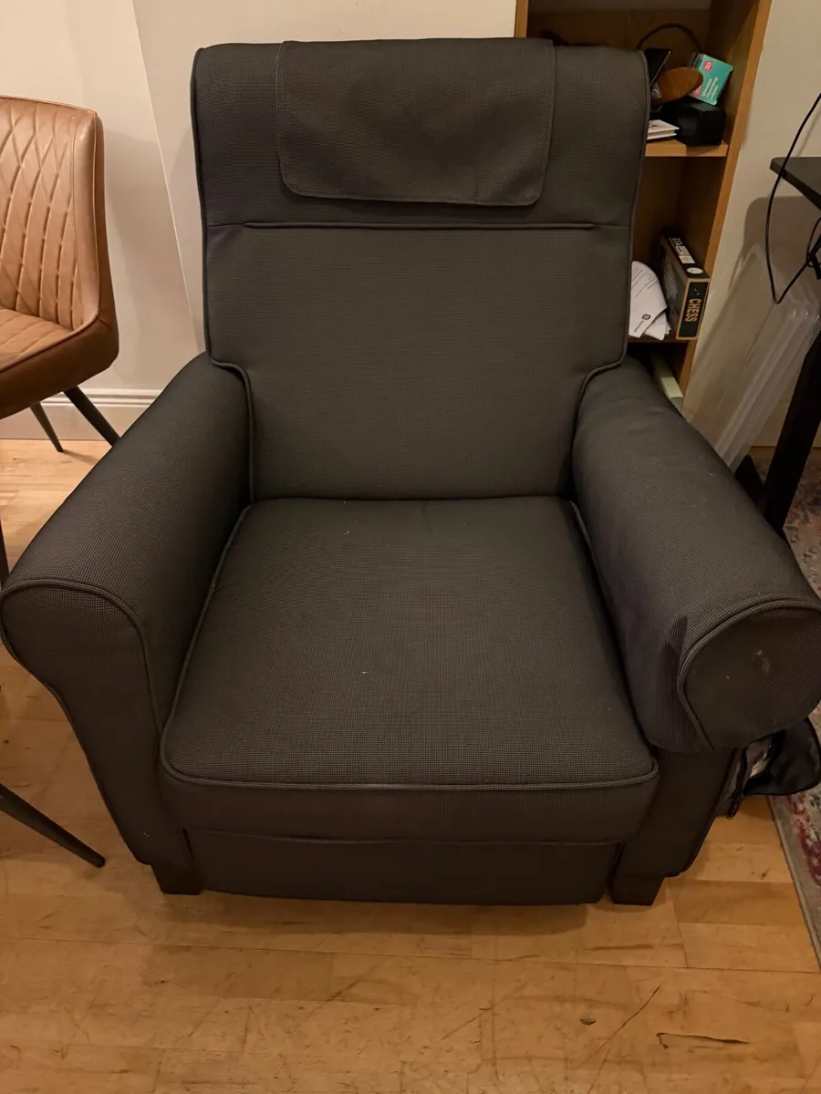 IKEA Hyltarp 2 Seater Sofabed & Muren Recliner - Image 4