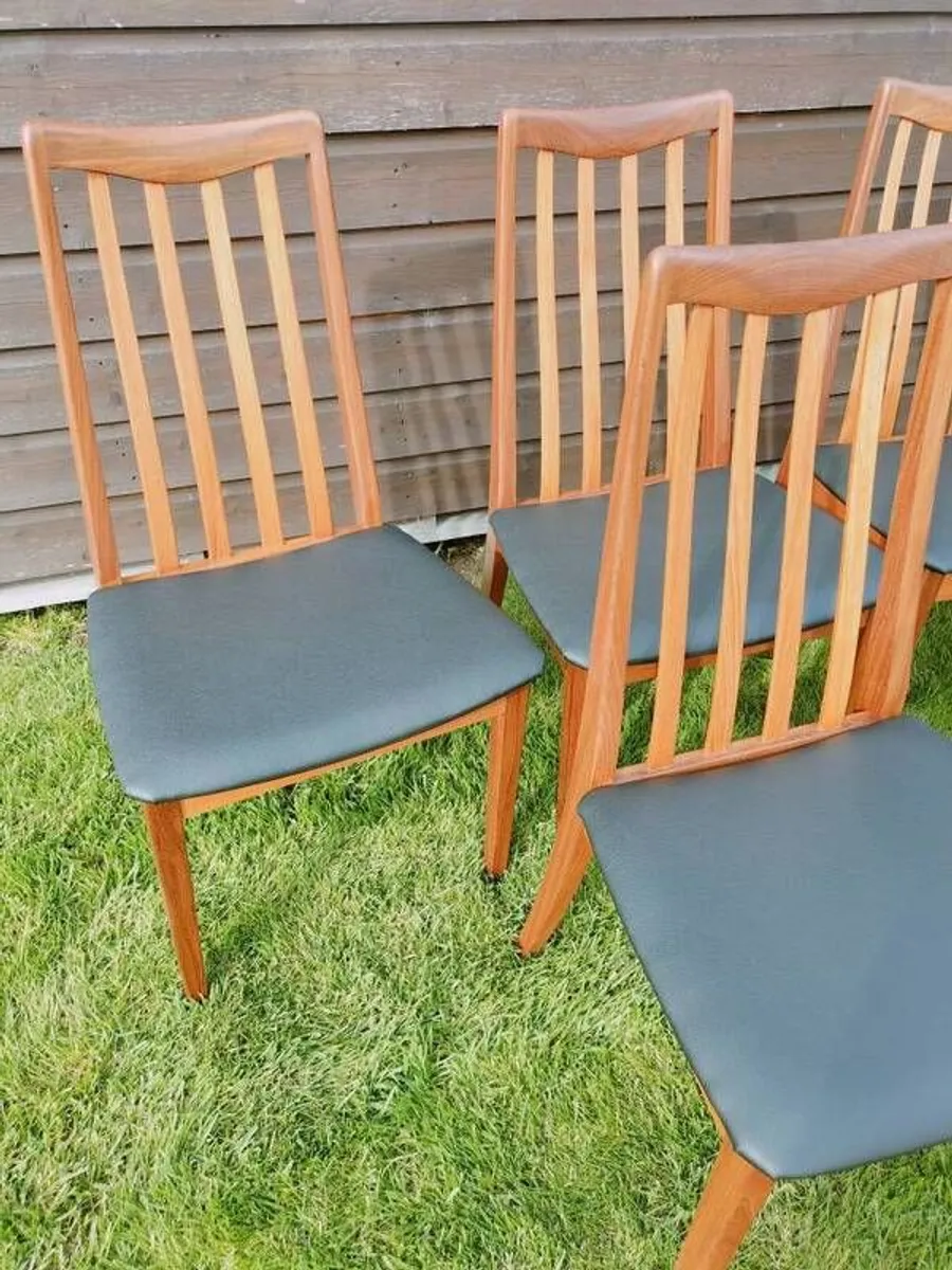 Mid Century Vintage G Plan Dining Chairs - Image 3