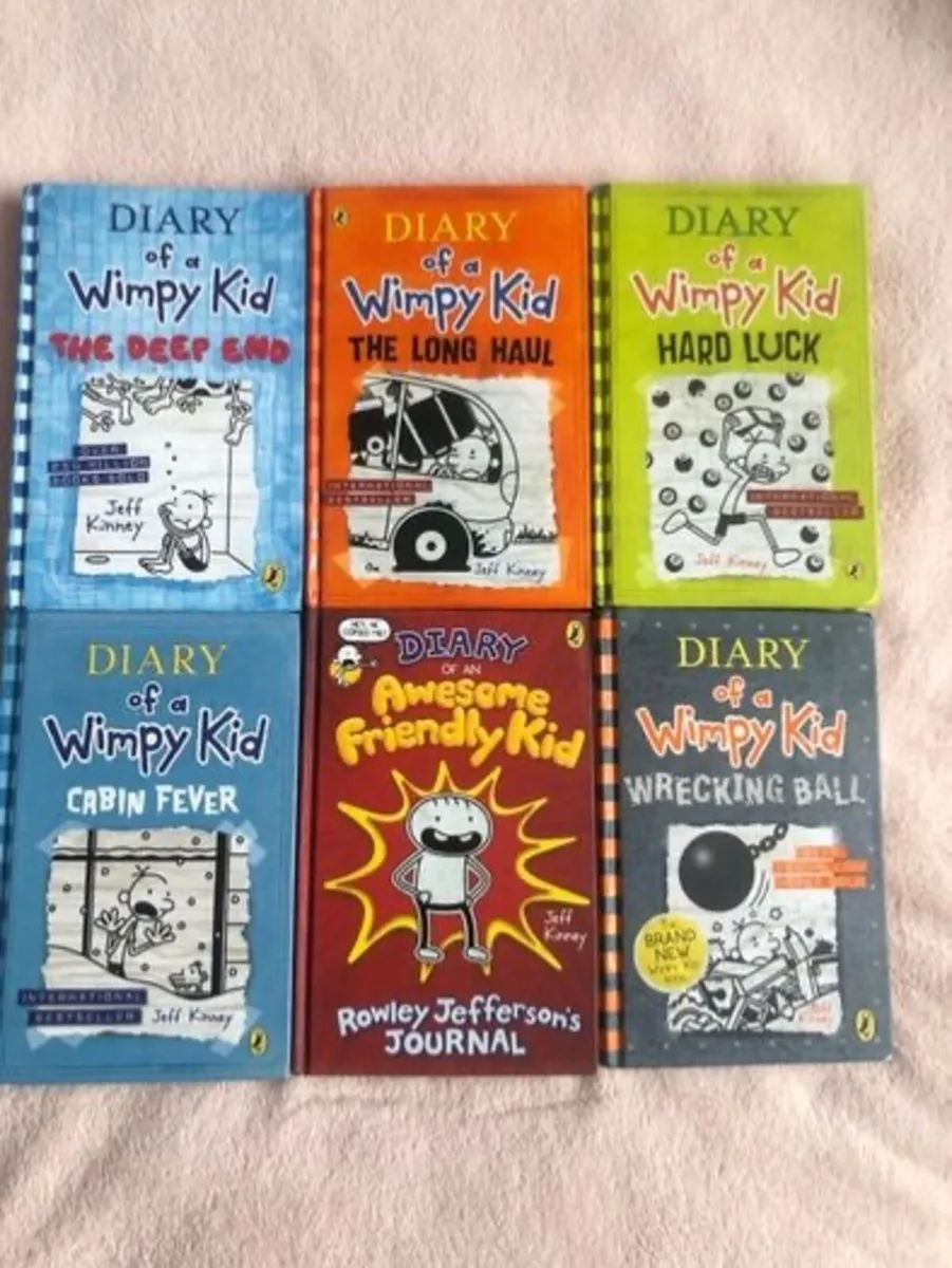 12 Wimpy Kid Books - Children's Books / Kids Books - Image 3