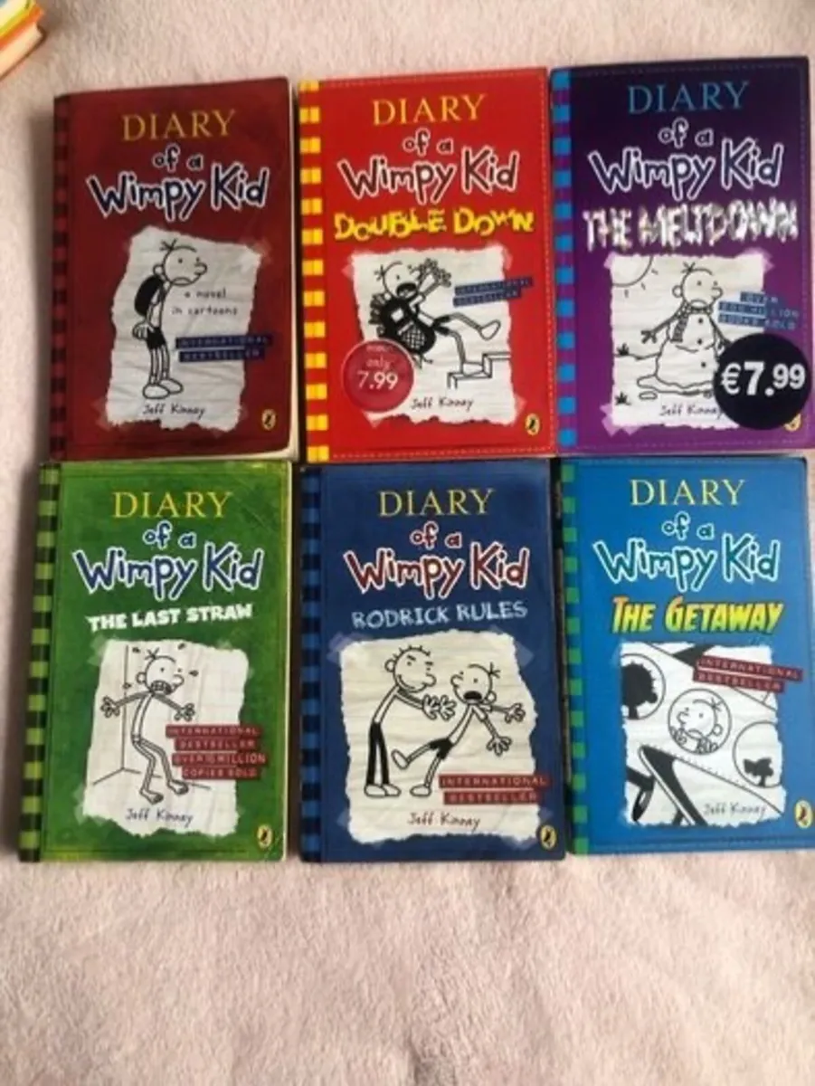 12 Wimpy Kid Books - Children's Books / Kids Books - Image 2