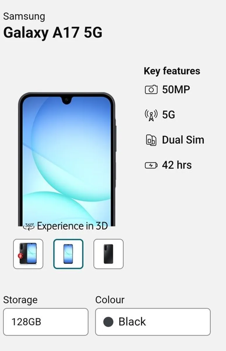 samsung galaxy A17 5G Available - Image 2