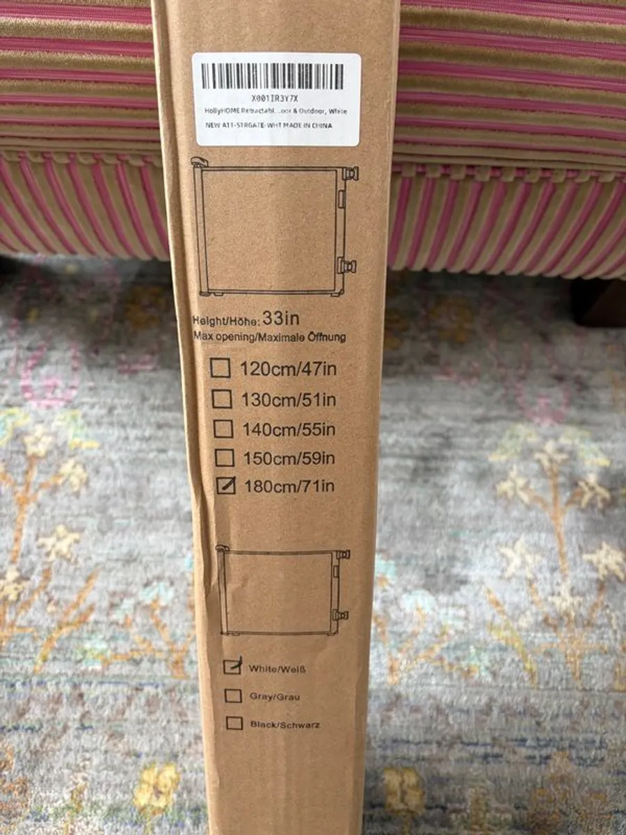 Stair gate - brand new - Image 2