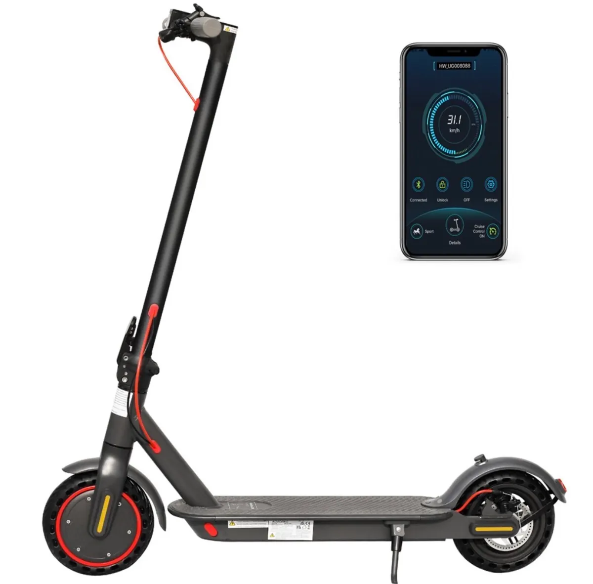 Aovo Pro ES80 Electric Scooter – Great Condition - Image 1