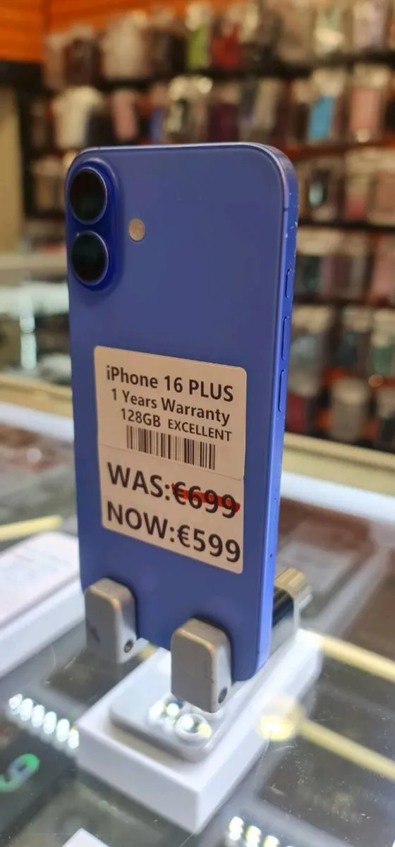Iphone 16 plus 1 year warranty 128GB - Image 2