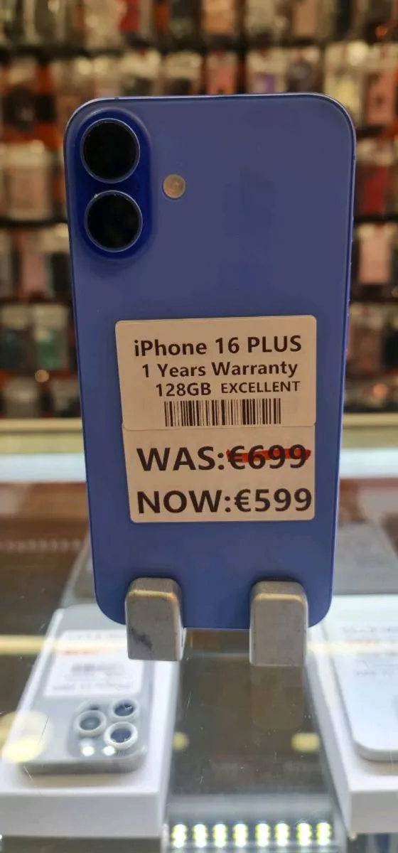 Iphone 16 plus 1 year warranty 128GB - Image 3