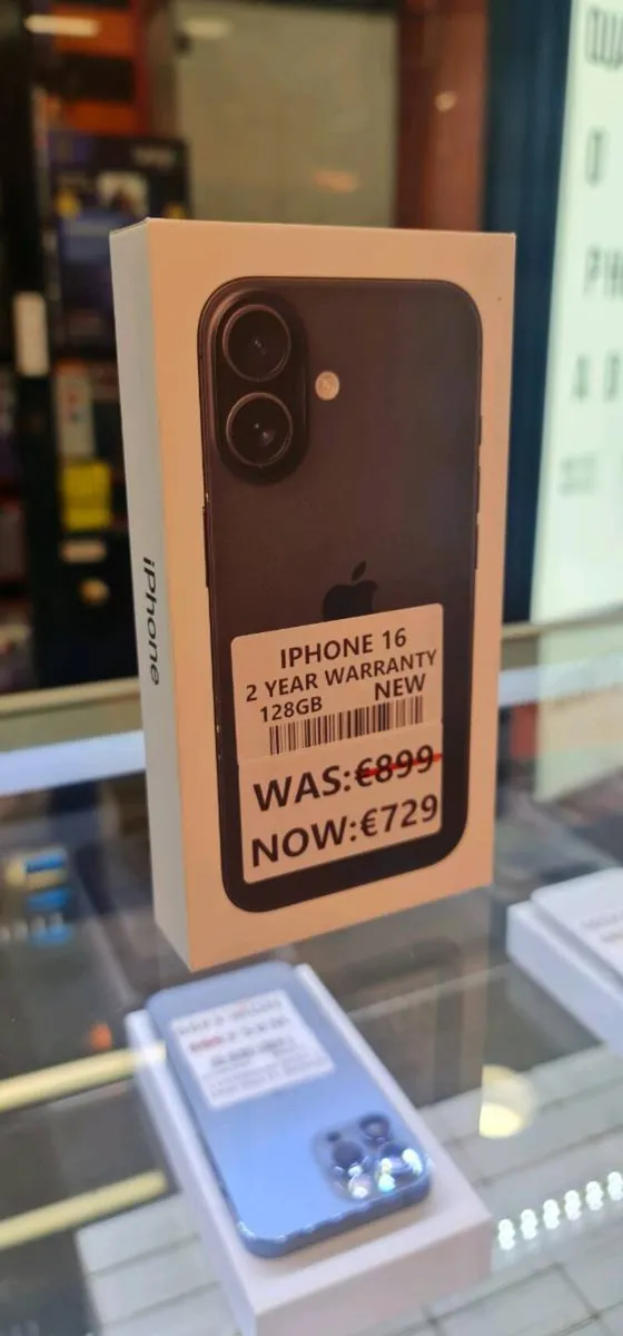 Iphone 16 2 years warranty 128GB - Image 1