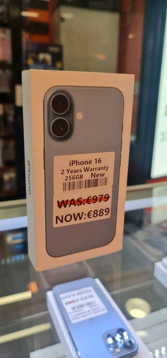 Iphone 16 2 years warranty 256GB - Image 1