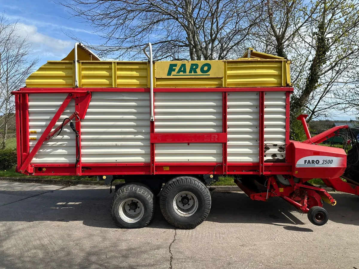 Pottinger Faro 3500 silage wagon - Image 1
