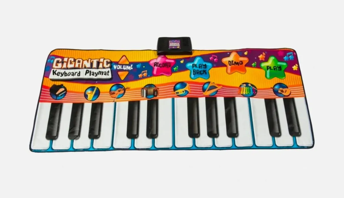 Gigantic Keyboard Playmat Kids Play toy Floor Fun - Image 1