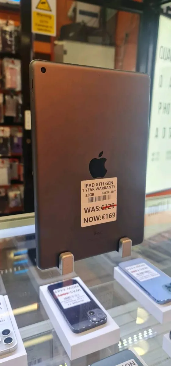 Ipad 8th gen 1 year warranty 32GB - Image 1