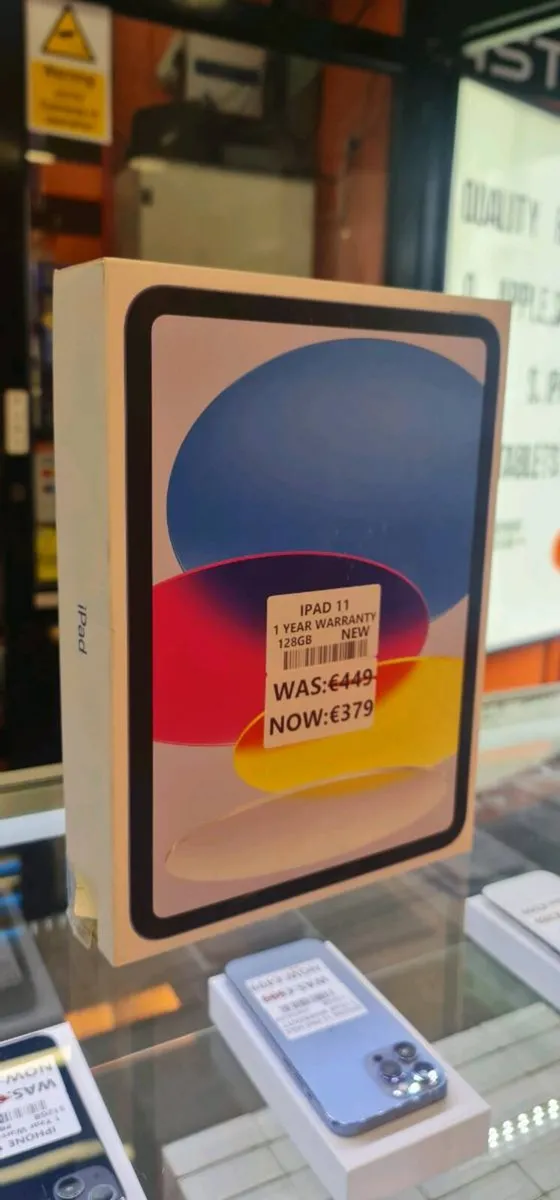 Ipad 11 1 year warranty 128GB - Image 1