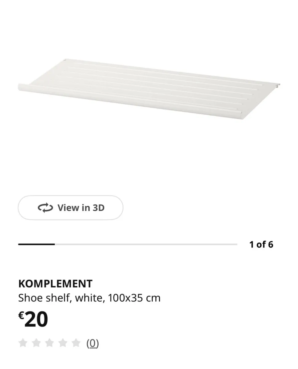 IKEA shoe Shelf