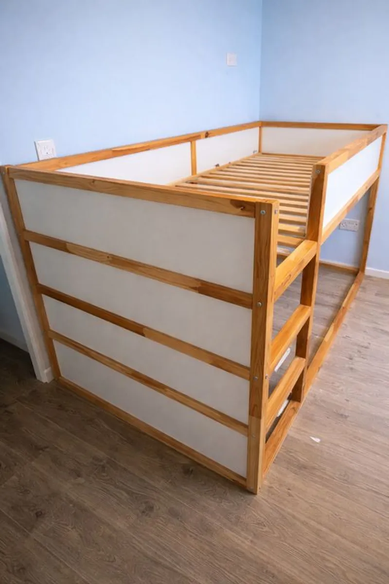 IKEA KURA Bed with curtains For Sale - Image 1