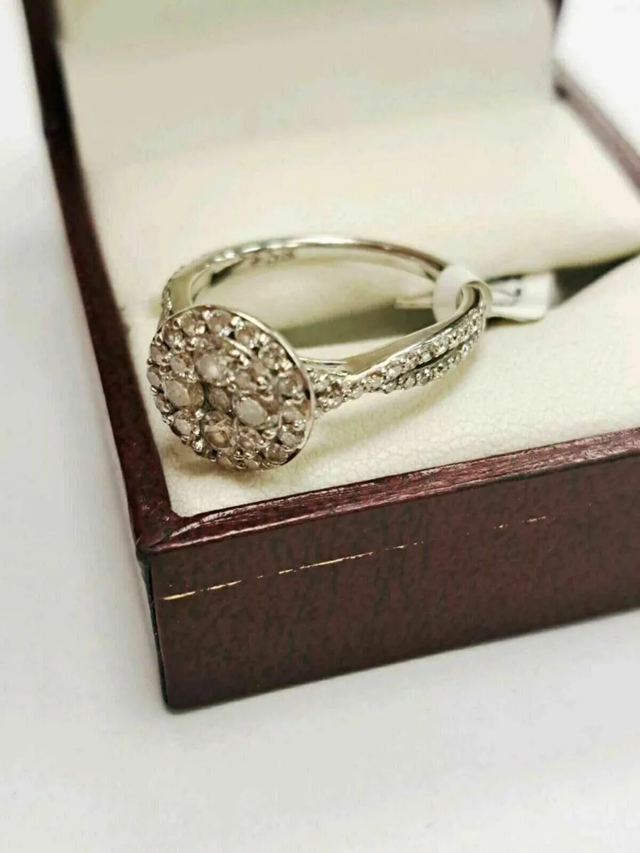 18K White Gold Diamond Ring 18CT - Image 4