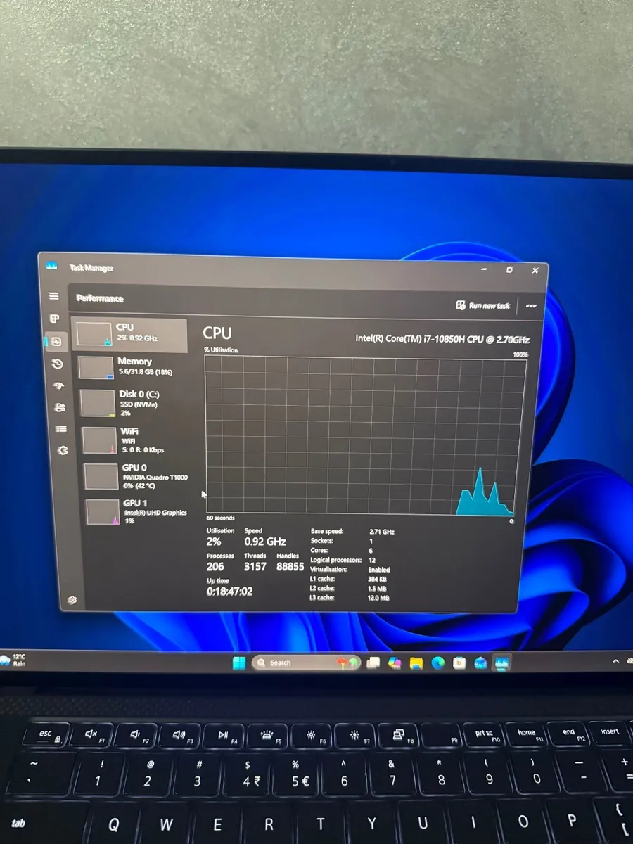 Dell Precision 5550 Laptop i7/32GB/1TBSSD/Nvidia4K - Image 4
