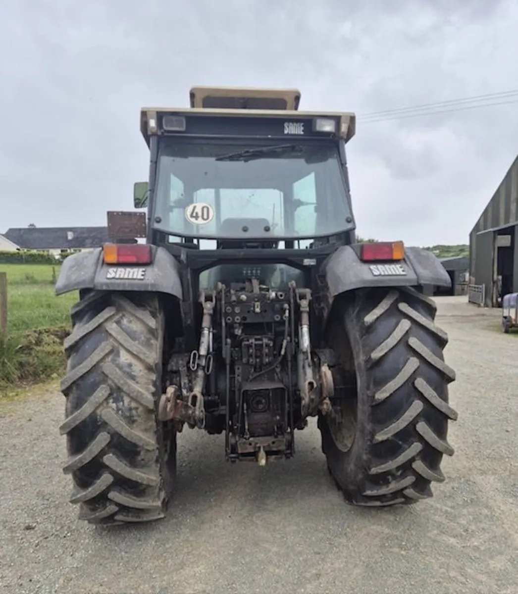 SAME 190 TRACTOR  & FUSION BALER - Image 4