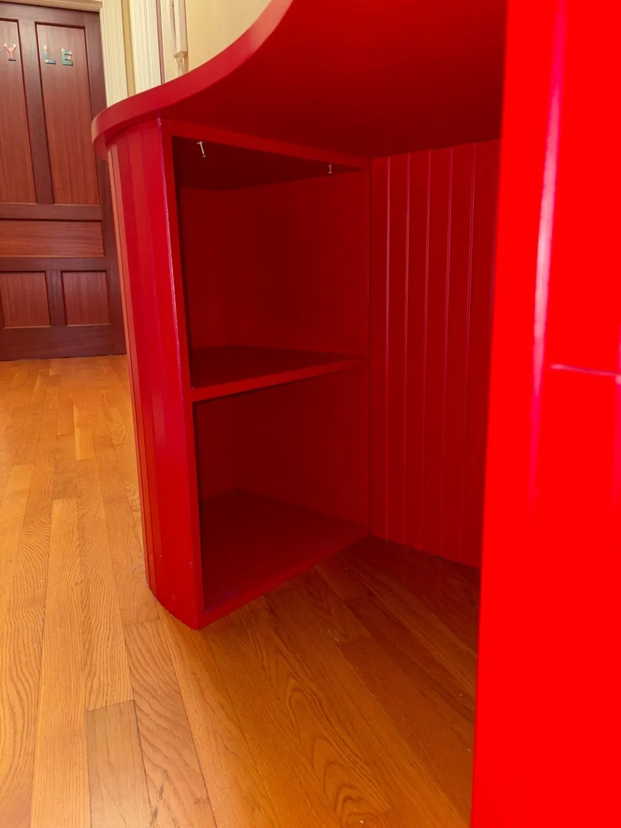 Handmade Wooden Coner Desk - Image 2